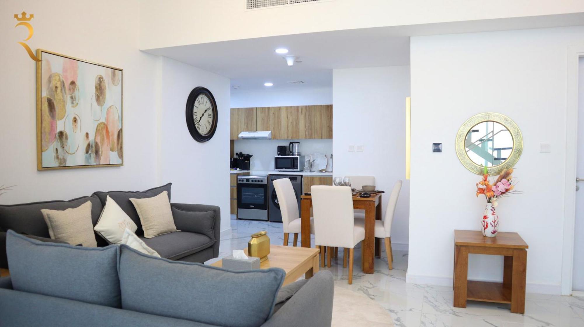 Apartment Urban Oasis Retreat Transit - 2br Duplex In Masdar *